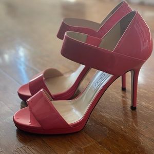 Jimmy Choo Geranium Heels. Size 39 1/2.